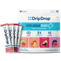 Zero Sugar Plus, Strawberry Kiwi, Peach, Cherry Limeade, Wild Berry, 16 oz sticks, 16 count Q0