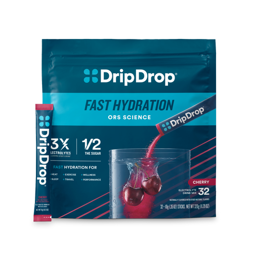 Cherry Electrolyte Powder, 8 oz sticks, 32 count J0