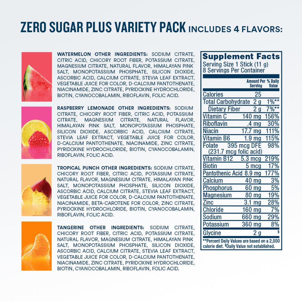 Zero Sugar Plus Starter Pack, 16 count V6